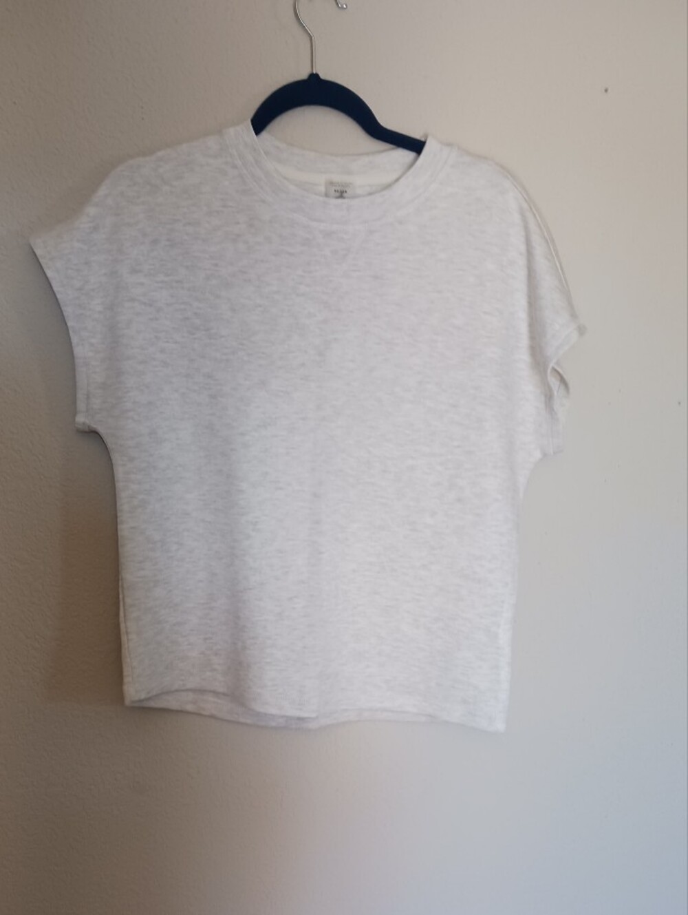Danskin White Short Sleeve Crewneck Tee